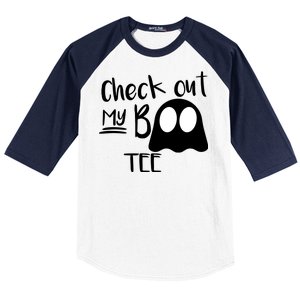 Check Out My Boo Tee Baseball Sleeve Shirt