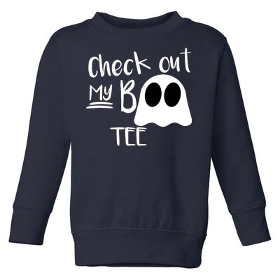 Check Out My Boo Tee Toddler Sweatshirt