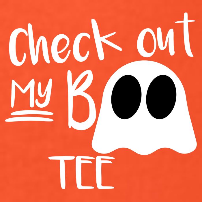Check Out My Boo Tee Poster