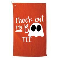 Check Out My Boo Tee Golf Towel
