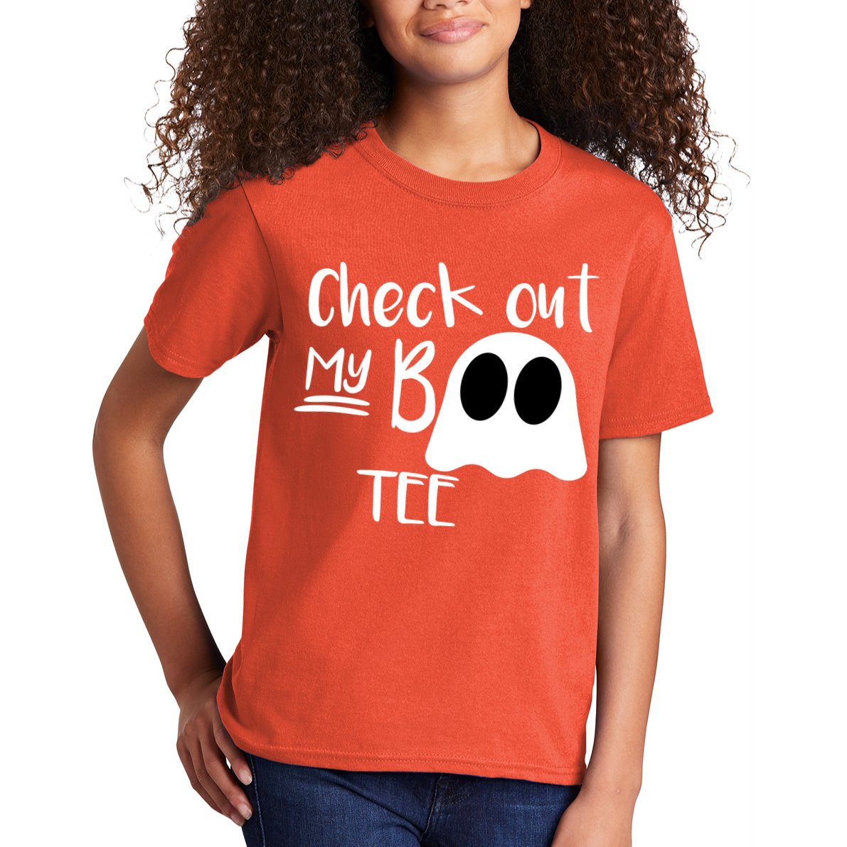 Check Out My Boo Tee Kids T-Shirt