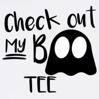 Check Out My Boo Tee Garment-Dyed Sweatshirt