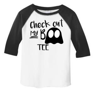 Check Out My Boo Tee Toddler Fine Jersey T-Shirt