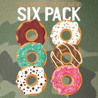 Check Out My Donut Six Pack Legacy Tie Dye Trucker Hat