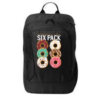 Check Out My Donut Six Pack City Backpack
