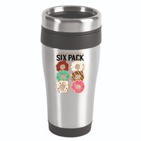 Check Out My Donut Six Pack 16oz Travel Tumbler