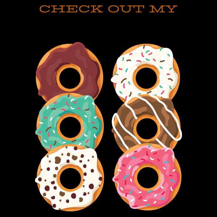 Check Out My Donut Six Pack 16oz Travel Tumbler