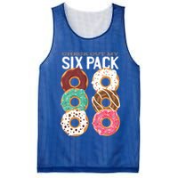 Check Out My Donut Six Pack Mesh Reversible Basketball Jersey Tank