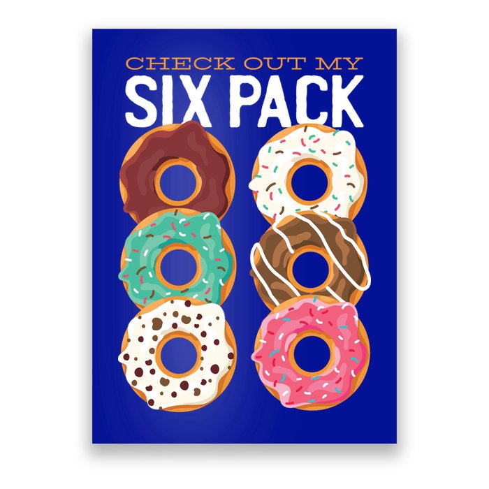 Check Out My Donut Six Pack Poster