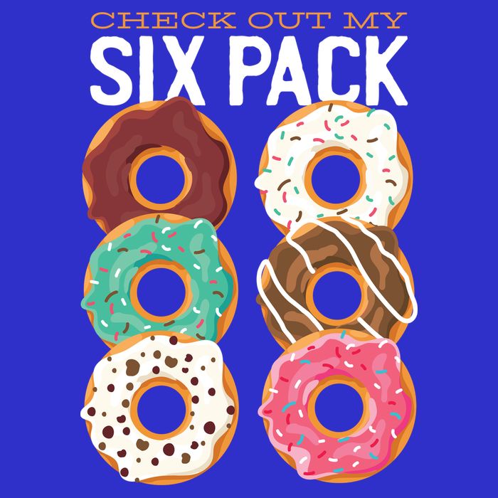Check Out My Donut Six Pack Poster