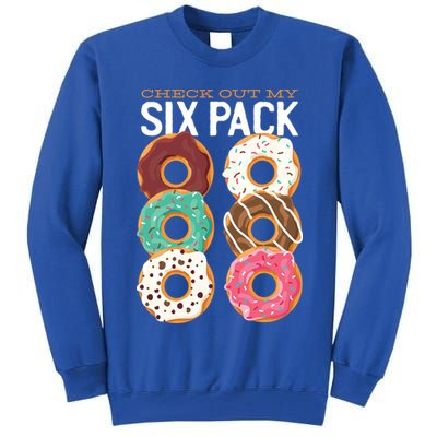 Check Out My Donut Six Pack Tall Sweatshirt