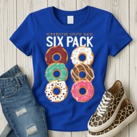 Check Out My Donut Six Pack Womens T-Shirt