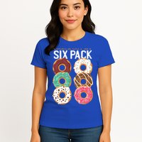 Check Out My Donut Six Pack Womens T-Shirt