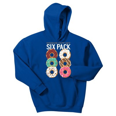 Check Out My Donut Six Pack Kids Hoodie