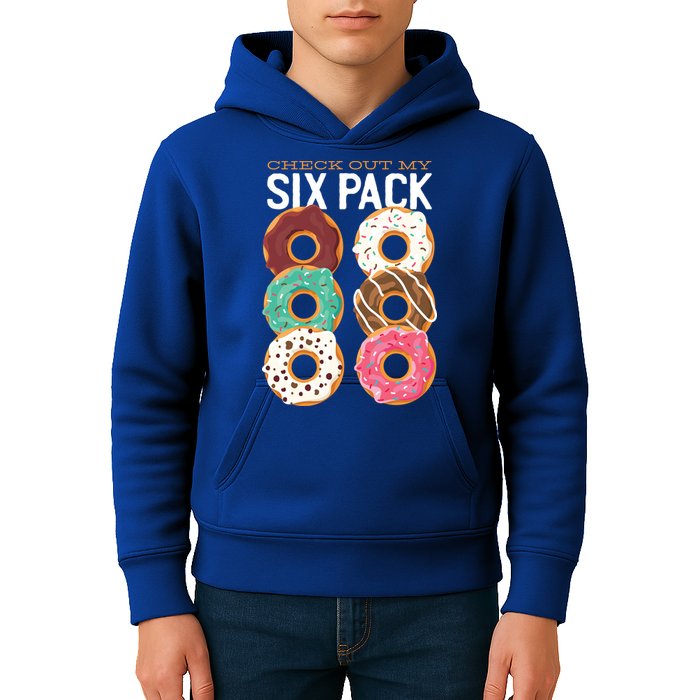 Check Out My Donut Six Pack Kids Hoodie
