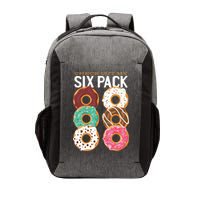 Check Out My Donut Six Pack Vector Backpack