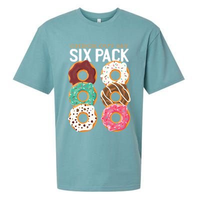 Check Out My Donut Six Pack Sueded Cloud Jersey T-Shirt