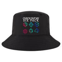 Check Out My Six Pack Dice For Dragons Cool Comfort Performance Bucket Hat
