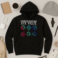 Check Out My Six Pack Dice For Dragons Hoodie