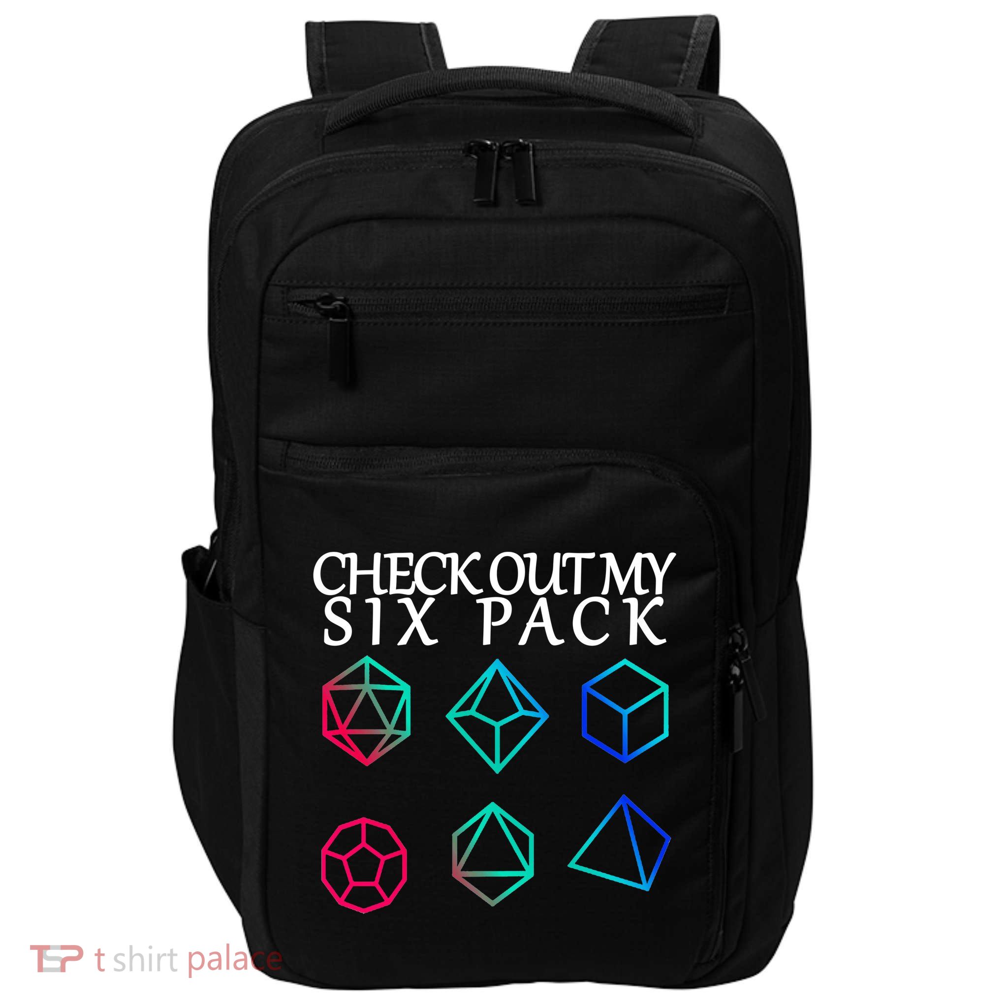 Check Out My Six Pack Dice For Dragons Impact Tech Backpack
