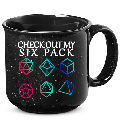 Check Out My Six Pack Dice For Dragons 15oz Campfire Ceramic Mug