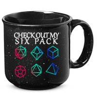 Check Out My Six Pack Dice For Dragons 15oz Campfire Ceramic Mug