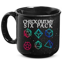 Check Out My Six Pack Dice For Dragons 15oz Campfire Ceramic Mug