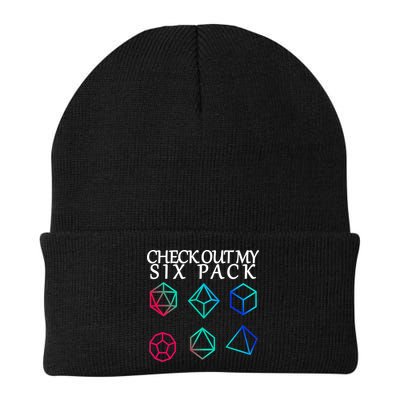 Check Out My Six Pack Dice For Dragons Beanie
