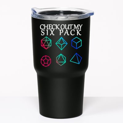 Check Out My Six Pack Dice For Dragons Tumbler