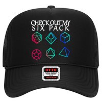 Check Out My Six Pack Dice For Dragons Hat