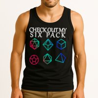 Check Out My Six Pack Dice For Dragons Tank Top