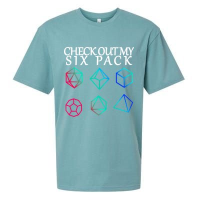 Check Out My Six Pack Dice For Dragons Sueded Cloud Jersey T-Shirt