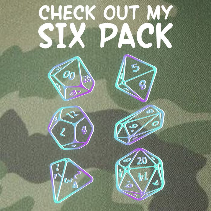 Check Out My Six Pack DND Dice Dungeons And Dragons Legacy Tie Dye Trucker Hat