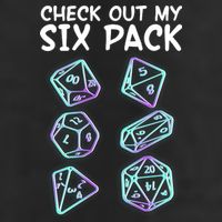 Check Out My Six Pack DND Dice Dungeons And Dragons Cool Comfort Performance Bucket Hat