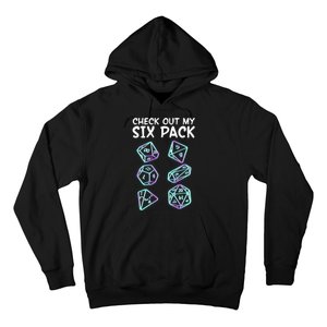 Check Out My Six Pack DND Dice Dungeons And Dragons Hoodie