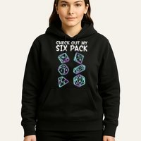 Check Out My Six Pack DND Dice Dungeons And Dragons Hoodie