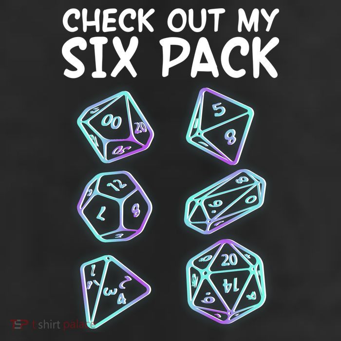 Check Out My Six Pack DND Dice Dungeons And Dragons Adult Drive Performance Visor