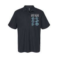 Check Out My Six Pack DND Dice Dungeons And Dragons Softstyle Adult Sport Polo