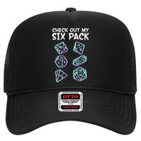 Check Out My Six Pack DND Dice Dungeons And Dragons Trucker Hat