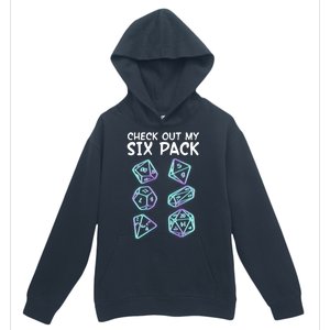 Check Out My Six Pack DND Dice Dungeons And Dragons Urban Pullover Hoodie