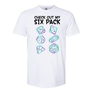 Check Out My Six Pack DND Dice Dungeons And Dragons Softstyle CVC T-Shirt