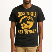 Check Yo'Self Before You Rex Yo'Self Tall T-Shirt