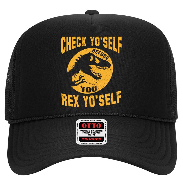 Check Yo'Self Before You Rex Yo'Self Hat