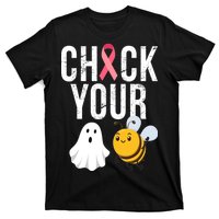 Check Your Boo Bees Breast Cancer Halloween T-Shirt