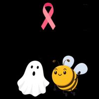 Check Your Boo Bees Breast Cancer Halloween Mug