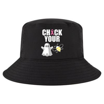 Check Your Boobies Breast Cancer Halloween Cool Comfort Performance Bucket Hat