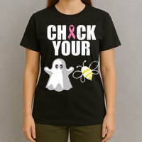 Check Your Boobies Breast Cancer Halloween T-Shirt