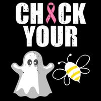 Check Your Boobies Breast Cancer Halloween T-Shirt