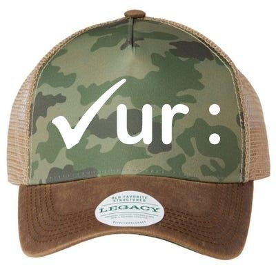 Check Your Colon Cancer Awareness Legacy Tie Dye Trucker Hat