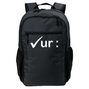 Check Your Colon Cancer Awareness Daily Commute Backpack